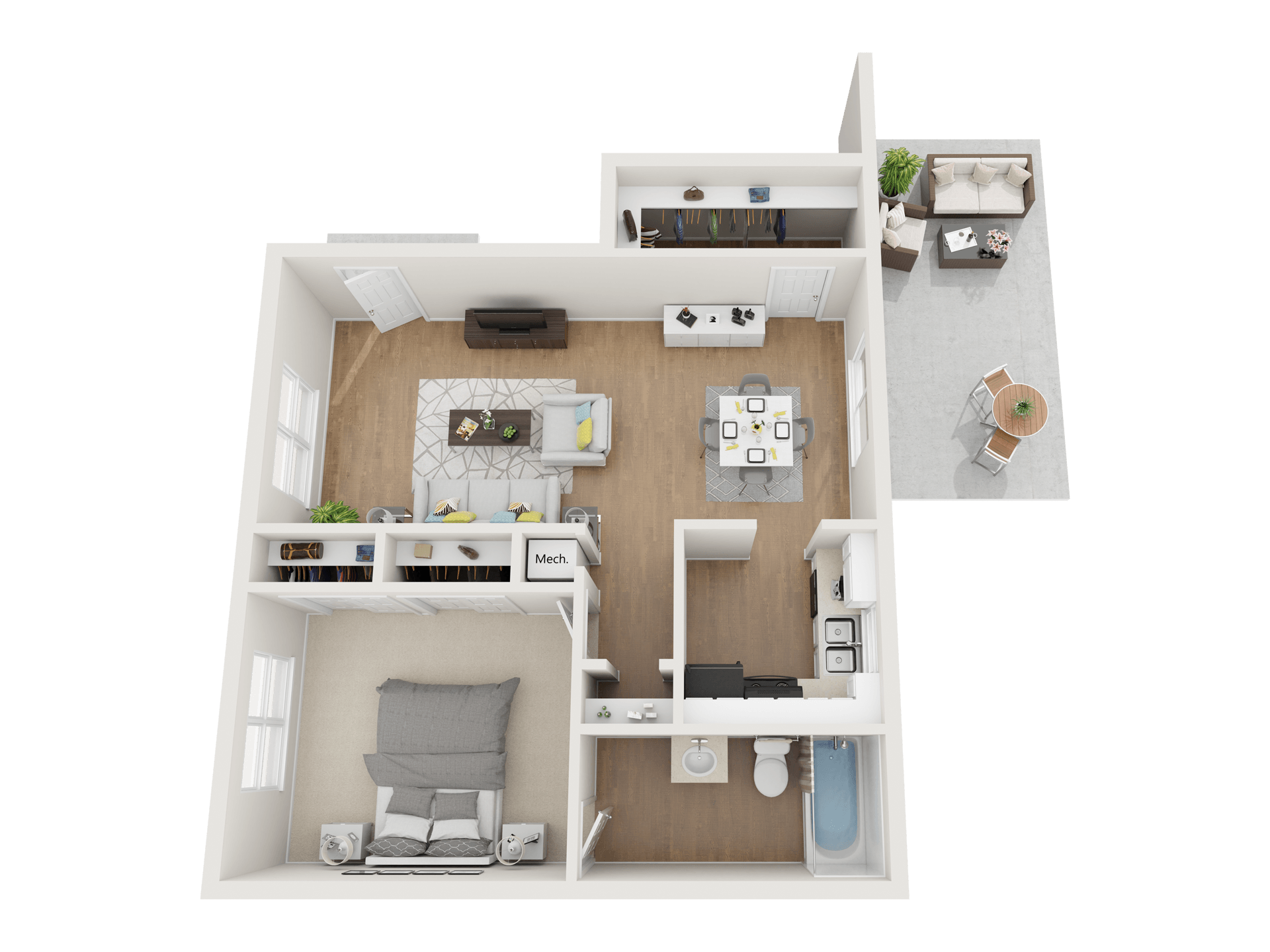 1 Bed Image